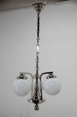 Art Deco 3-Arm Chandelier, 1920s-TZ-1062767