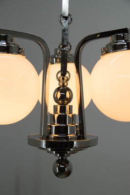 Art Deco 3-Arm Chandelier, 1920s-TZ-1062767