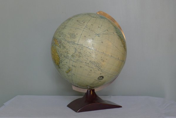 Art Deco 32 cm Political Streamline Globe on Bakelite Stand from JRO Verlag, 1950s-VRE-716658