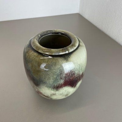 Art Deco Abstract Bauhaus Pottery Vase by WMF Ikora, Germany, 1930s-QZ-1149881