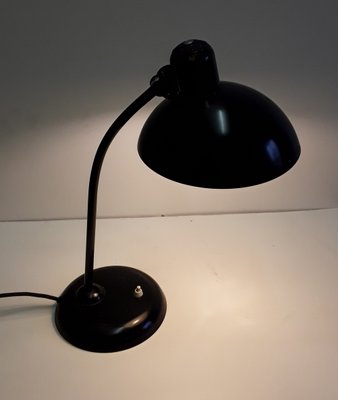 Art Deco Adjustable Black Table Lamp from Kaiser Idell / Kaiser Leuchten, 1930s-HOI-725977