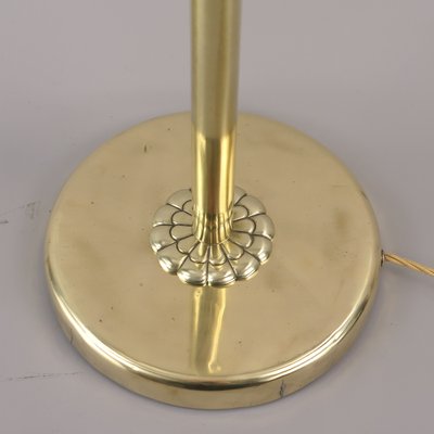 Art Deco Adjustable Brass Floor Lamp, Münich, 1930s-KDB-1811177