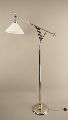 Art Deco Adjustable Floor Lamp from Wiener Werkstätte, 1920s-KDB-1724187