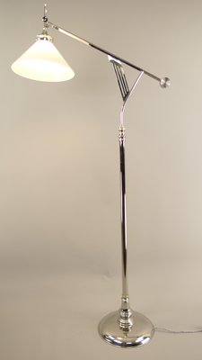 Art Deco Adjustable Floor Lamp from Wiener Werkstätte, 1920s-KDB-1724187