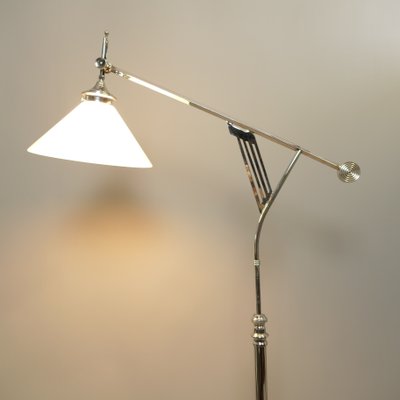 Art Deco Adjustable Floor Lamp from Wiener Werkstätte, 1920s-KDB-1724187