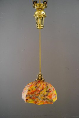 Art Deco Adjustable Pendant Light, Vienna, 1920s-SPD-1794498