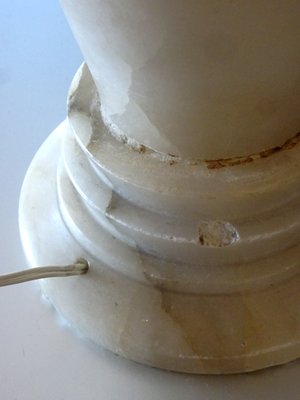 Art Deco Alabaster Lamp, 1930s-GT-1167947