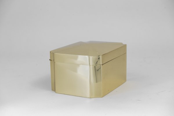 Art Deco Alpaca Jewelry Box, Vienna, 1920s-SPD-782693