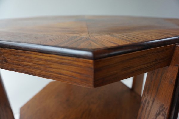 Art Deco Amsterdamse School Oak Coffee or Side Table, Netherlands, 1920s-EA-1445088