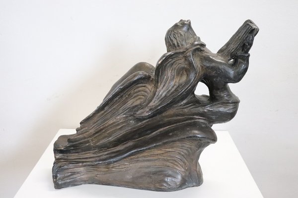 Art Deco Angel, 1920s-1940s, Bronze Sculpture-DCO-2032039