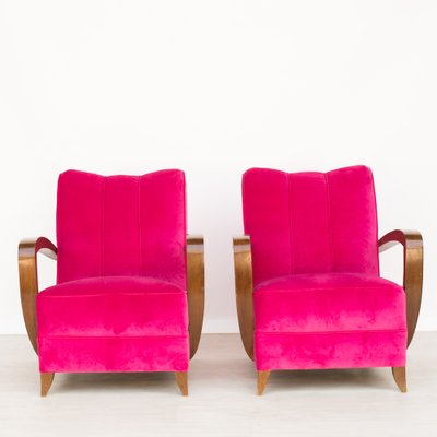 Art Deco Armchair Couple, 1940s, Set of 2-NZV-1723683