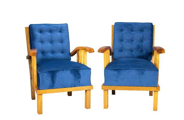 Art Deco Armchairs, 1908, Set of 2-YZB-1822566