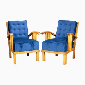 Art Deco Armchairs, 1908, Set of 2-YZB-1822566