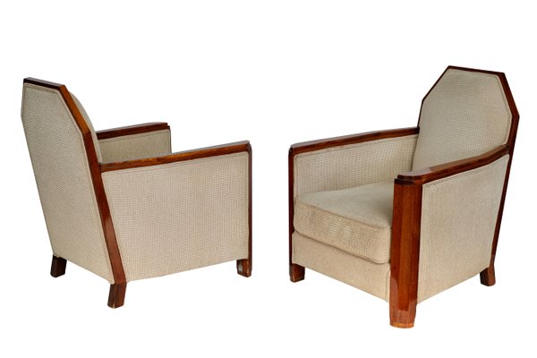 Art Deco Armchairs, 1990s, Set of 2-CXC-1756486