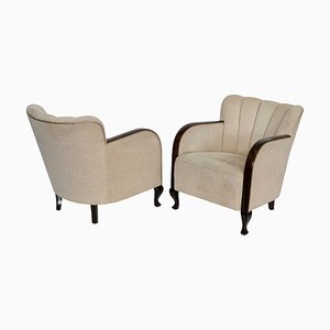 Art Deco Armchairs, 1990s, Set of 2-CXC-1756476