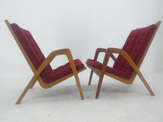 Art Deco Armchairs by Jan Vanek, 1930s, Set of 2-TZ-862460