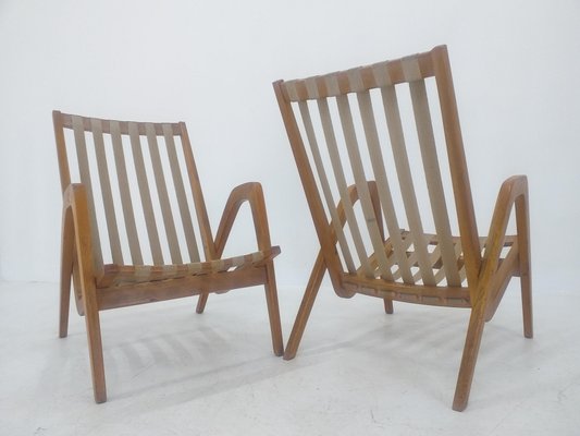 Art Deco Armchairs by Jan Vanek, 1930s, Set of 2-TZ-862460