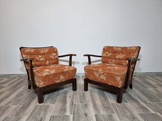 Art Deco Armchairs from Thonet, Set of 2-QJA-1334819