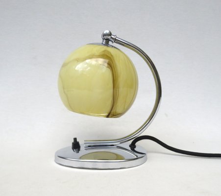 Art Deco Austrian Table Lamp in Chrome-Plating, 1930s-EY-1768756