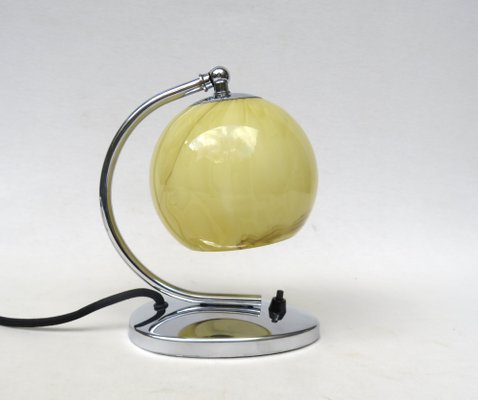 Art Deco Austrian Table Lamp in Chrome-Plating, 1930s-EY-1768756