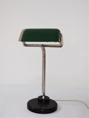 Art Deco Bankers Lamp, 1930s-VA-722107