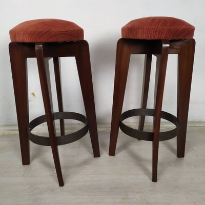 Art Deco Bar Stools, 1930s, Set of 2-EAD-1749968