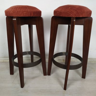 Art Deco Bar Stools, 1930s, Set of 2-EAD-1749968