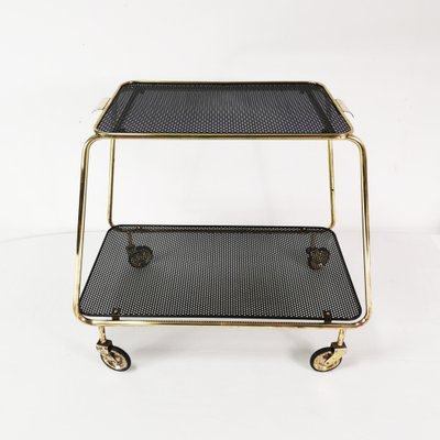 Art Deco Bar Trolley, Denmark, 1950s-ZTG-1789106