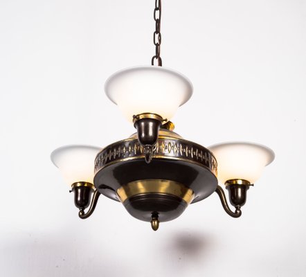 Art Deco Bauhaus Ceiling Lamp, 1920s-VLO-1365946