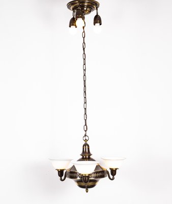 Art Deco Bauhaus Ceiling Lamp, 1920s-VLO-1365946