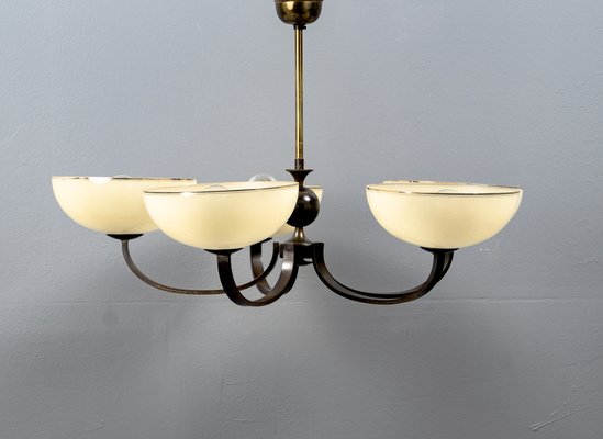 Art Deco Bauhaus Ceiling Lamp, 1920s-VLO-1245340