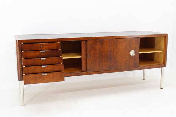 Art Deco Bauhaus Sideboard, Former Czechoslovakia, 1930s-TZ-1780840