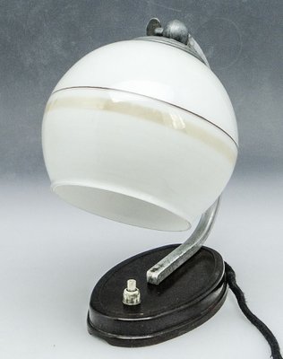 Art Deco Bedside Lamp, Poland, 1960s-BKO-1417668