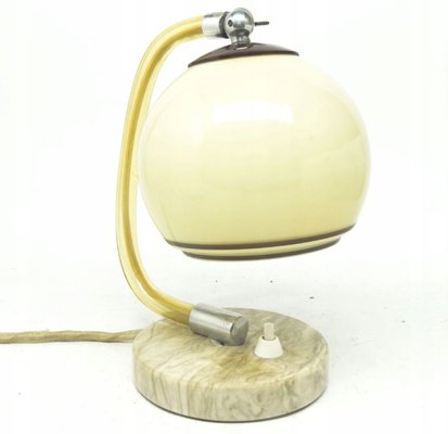 Art Deco Bedside Table Lamp by Josef Hurka for Napako, Czechoslovakia, 1950s-BKO-1417640