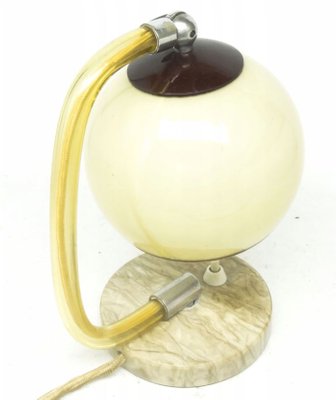 Art Deco Bedside Table Lamp by Josef Hurka for Napako, Czechoslovakia, 1950s-BKO-1417640