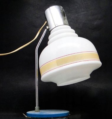 Art Deco Bedside Table Lamp from Napako, Czechoslovakia, 1950s-BKO-1420823