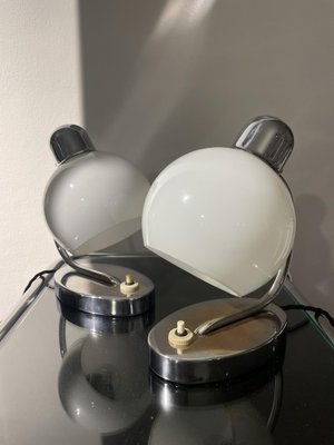 Art Deco Bedside Table Lamps, 1930s, Set of 2-QUC-1784440