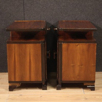 Art Deco Bedside Tables, 1950s, Set of 2-RP-2016278