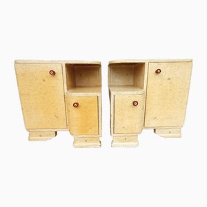 Art Deco Bedside Tables by Jindřich Halabala for Up Závody, 1950s, Set of 2-VIC-2020359