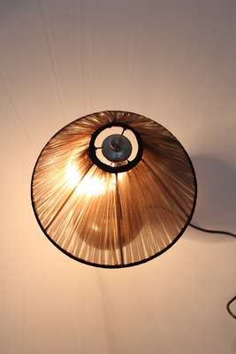 Art Deco Beech Table Lamp, 1930s-NB-585628