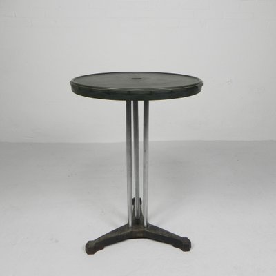 Art Deco Bistro Table with Bakelite Top, 1930s-TL-1779486