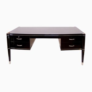 Art Deco Black Desk from De Coene Frères, Belgium, 1940s-CXC-1820586