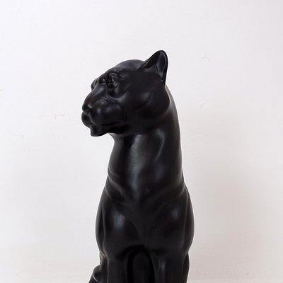 Art Deco Black Panther Sculpture-NYF-2018812