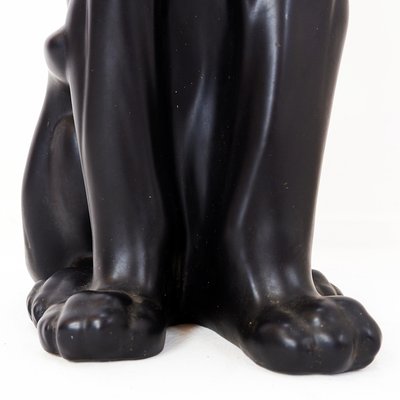 Art Deco Black Panther Sculpture-NYF-2018812