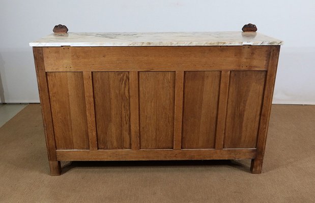 Art Deco Blond Mahogany Buffet from Ceylon, 1920s-RVK-1378181