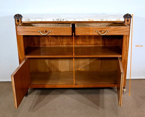 Art Deco Blonde Mahogany Buffet, 1920s-RVK-1407355