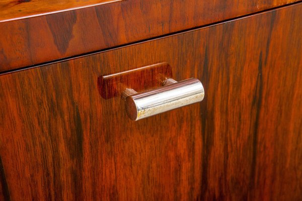 Art Deco Bookcase in Walnut attributed to Jindrich Halabala for Up Zavody, Czech, 1930s-WHY-1776716