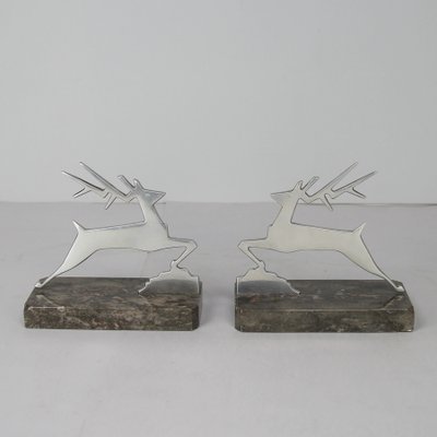 Art Deco Bookends, Set of 2-NE-1100398