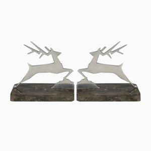 Art Deco Bookends, Set of 2-NE-1100398