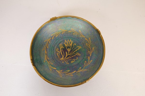 Art Deco Bowl by Josef Ekberg for Gustavsberg, Sweden, 1920s-UYK-1077671